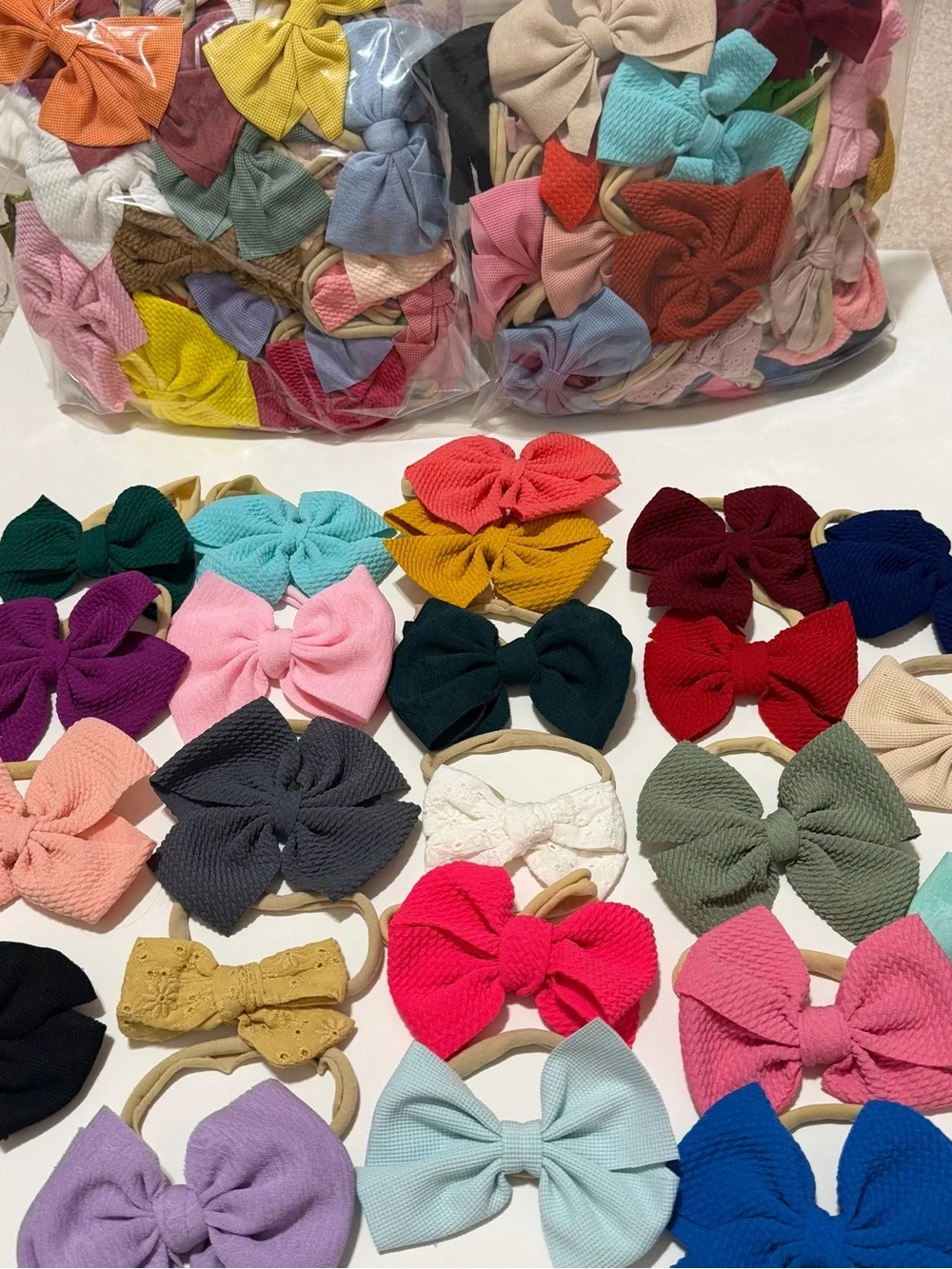 Baby Girl Bow Headband 50+ piece Bundle/Lot